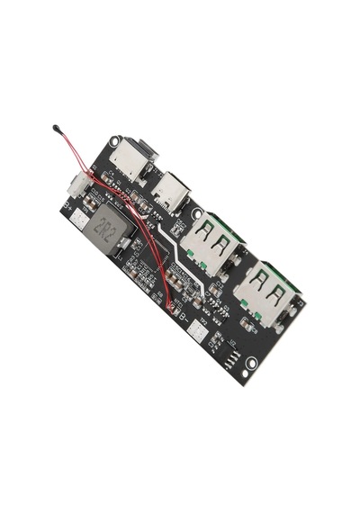 Çift Usb 5v 22.5w Ledli Micro Type-c Powerbank Hızlı Şarj Modülü