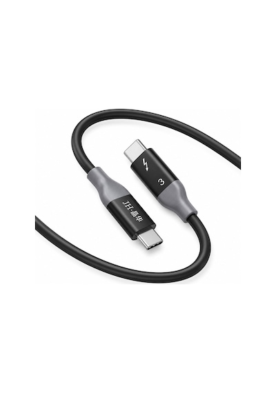 Thunderbolt 3 Tam Fonksiyon Type-c Kablo 50 Cm, 40gbps Veri Aktarımı, 100w Pd Hızlı Şarj, 8k 60hz Görüntü, Daisy Chain, Monitör Docking Ssd  U701b
