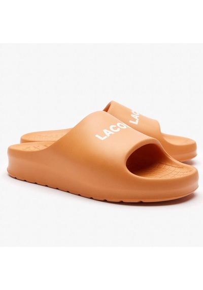 Lacoste Croco 2.0 Evo Unisex Terlik Turuncu Turuncu