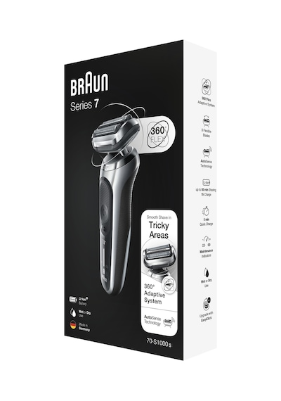 Braun Series 7 S1000S Kablosuz Tıraş Makinesi