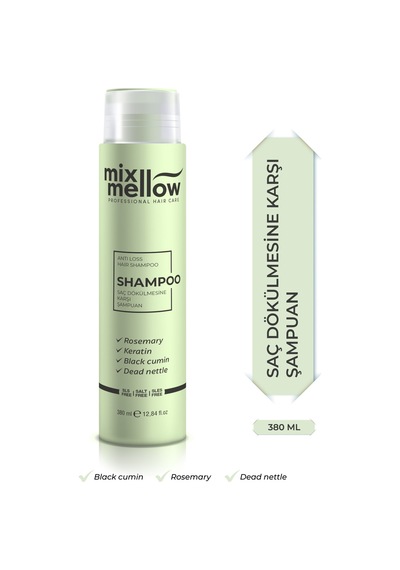 Mixmellow Saç Dökülmesine Karşı Şampuan 380ml
