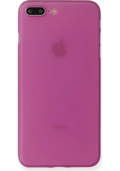 Newface Apple iPhone Uyumlu 7 Plus Kılıf Pp Ultra İnce Kapak - Pembe