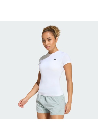 Adidas Power Essentials Workout Contour Kadın Tişört C-adıjz3312b30a00 Beyaz