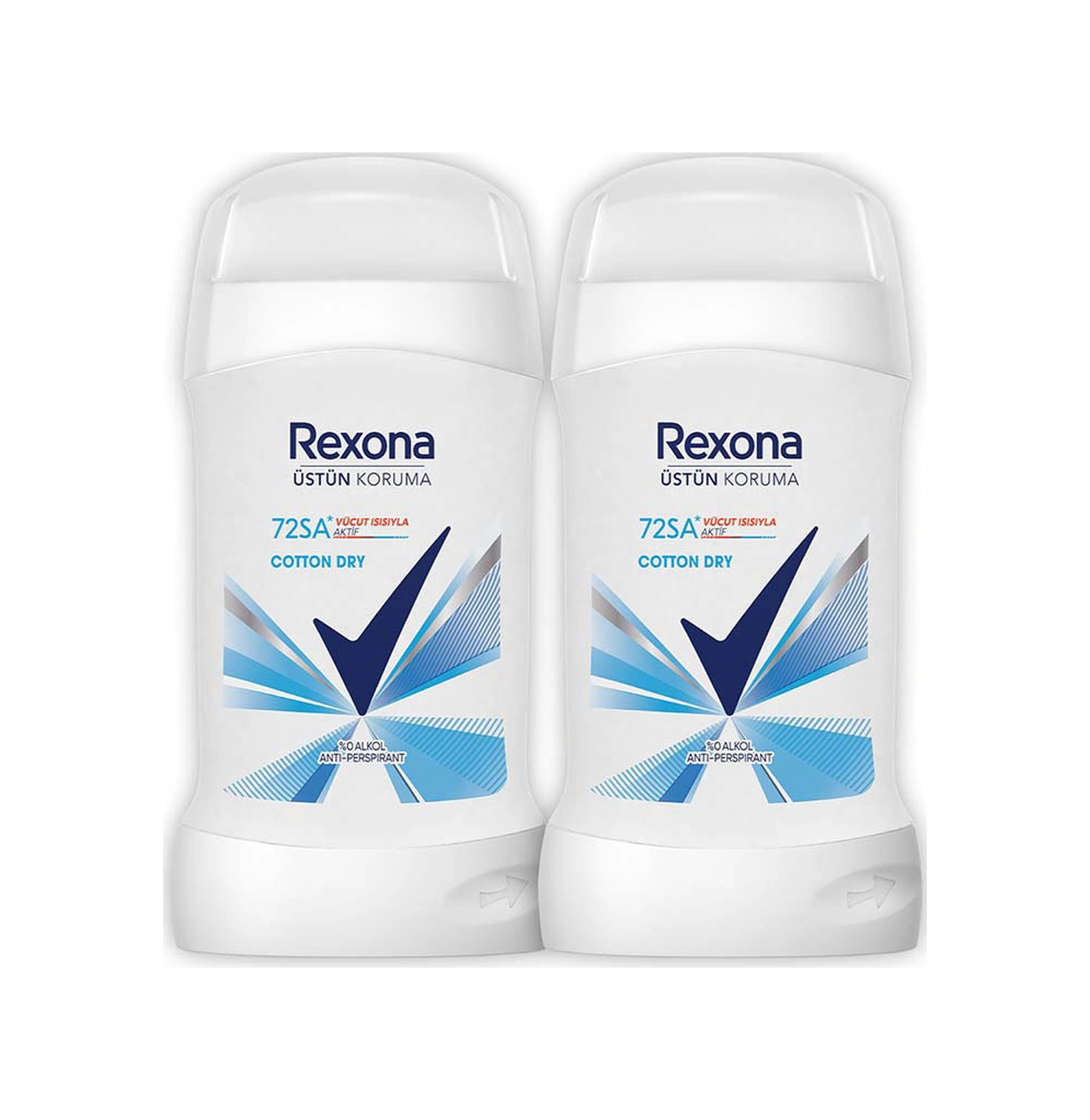 Rexona Kadın Stick Deodorant Cotton Dry 50 Ml X2