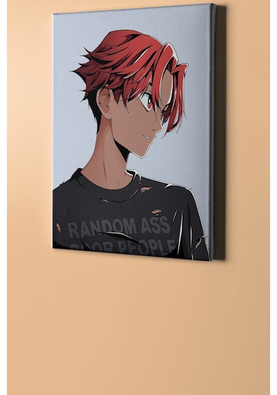 Webstyle Sayılarla Boyama Seti Çerçeveli Kasnaklı Serseri Anime 40x50 Cm
