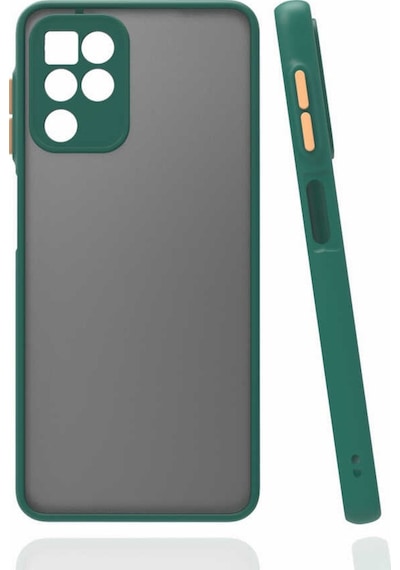 Samsung Uyumlu Galaxy M32 Kılıf Lens Korumalı Mat Silikon Kapak