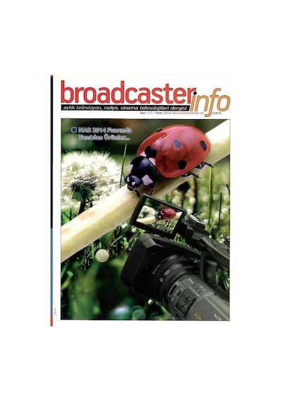 Broadcasterinfo: Aylık Televizyon, Radyo, Sinema Teknolojileri Dergisi -nab 2014 Fuarında Tanıtılan Ürünler Sayı:117- Nisan - 2014 Retro Koleksiyon Eski Baskı Broadcasterinfo: Aylık Televizyon, Radyo, Sinema Teknolojileri Dergisi -nab 2014 Fuarında Tanıtılan Ürünler Sayı:117- Nisan - 2014 Retro Koleksiyon Eski Baskı