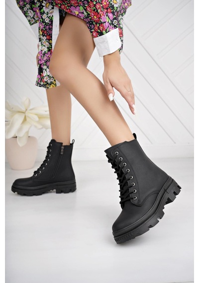 Nesilshoes Nesil Shoes Neyna 1328 Siyah Zümrüt Bağcıklı Kadın Bot Siyah - Zümrüt Yeşili Nesilshoes Nesil Shoes Neyna 1328 Siyah Zümrüt Bağcıklı Kadın Bot Siyah - Zümrüt Yeşili
