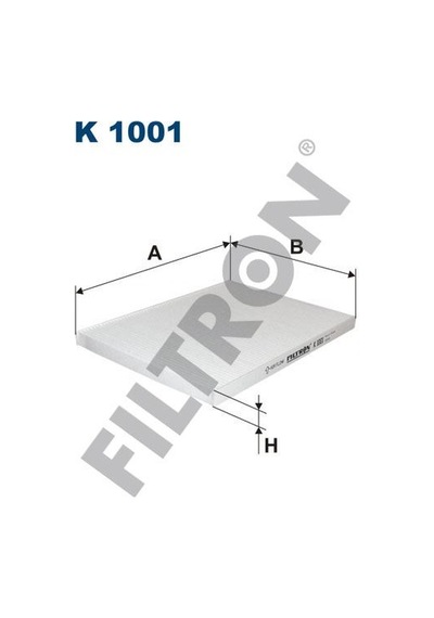 FILTRON K1001 POLEN FİLTRESİ OPEL OMEGA-B 2.2 DTI 16V 120HP 09/00