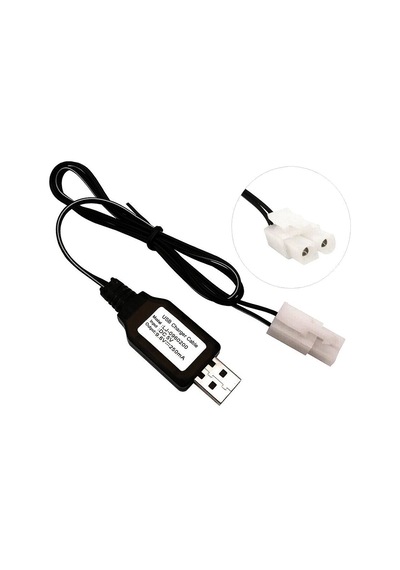 9.6v Nı-cd / Nı-mh Oyuncak Bataryası Usb Şarj Kablosu Evimdeyokyok