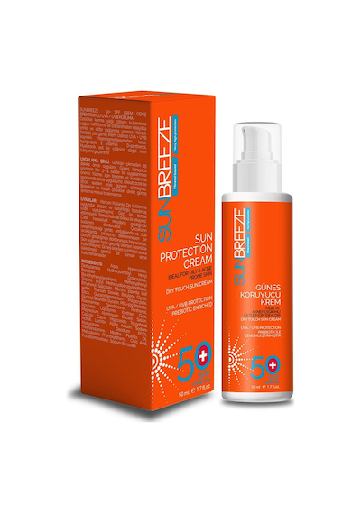 Sunbreeze Yağlı ve Akneye Eğilimli Ciltler İçin Güneş Kremi SPF50+ 50 ML
