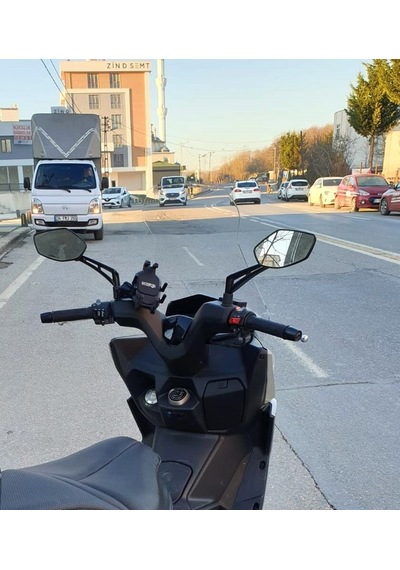 Motocam Kymco Dink R 150 Ön Cam 2023-2026 Model 77cm Şeffaf Renkli 4mm