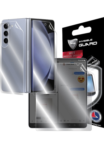 Ipg Samsung Galaxy Uyumlu Z Fold 5 Tam Kaplama İç - Dış Ekran Ve Arka