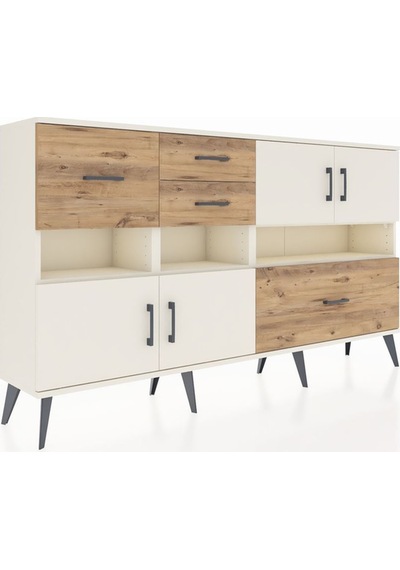 Arges Konsol 5 Raflı 4 Çekmeceli 4 Kapaklı 176x30x99 Aytaşı-aytaşı/çam Aytası/atlas Çam - Aytası Arges Konsol 5 Raflı 4 Çekmeceli 4 Kapaklı 176x30x99 Aytaşı-aytaşı/çam Aytası/atlas Çam - Aytası