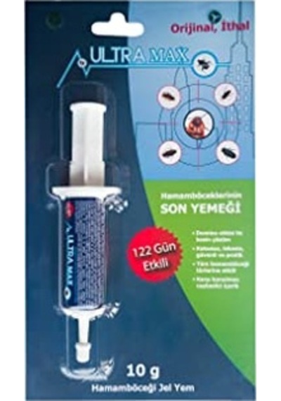 Ultramax Hamamböceği Jel Yem 10 G