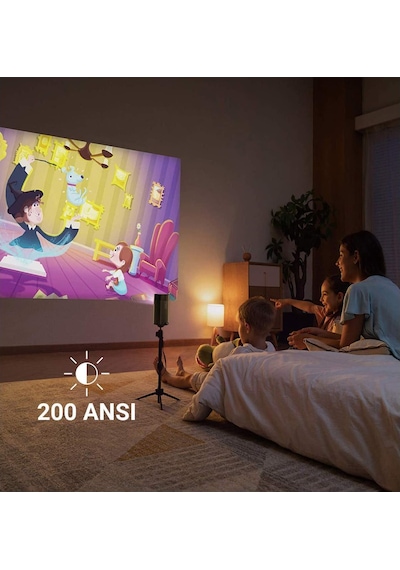 Anker Nebula Apollo 854x480 DLP Akıllı Taşınabilir Hoparlör ve Projeksiyon Cihazı