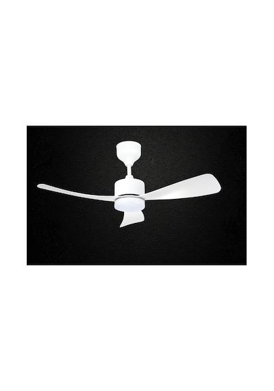 Ferah 70 W 3 Kanatlı Led Işıklı Tavan Vantilatör Uzaktan Kumandalı Beyaz