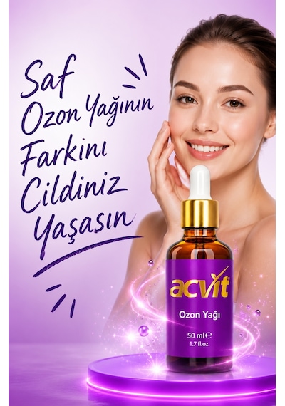 Acvit Koruyucu ve Yenileyici Saf Ozon Yağı 50 ML