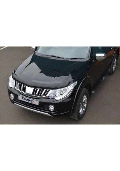 Cappafe Mitsubishi L200 Ön Kaput Koruyucu Rüzgarlığı 4Mm Akrilik N11.17425
