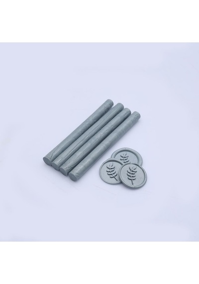 Mühür Mumu Çubuk 11mm x 120mm 10 lu Paket Model No:15 (SATEN GRİ)