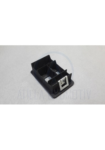 Vw Polo 6n2 1999-2002 Cam Düğme Çerçevesi Ön Sol İkili Siyah