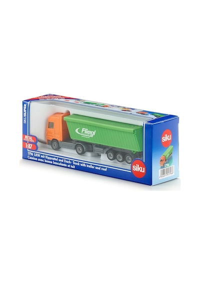 Siku Truck With Trailer And Roof Model Damperli Kamyon 1 87 N 179
