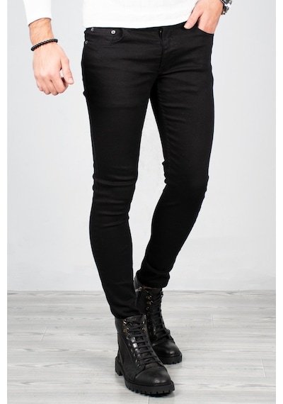Deepsea Siyah Skinny Kesim Erkek Kot Pantolon 2004157 Siyah