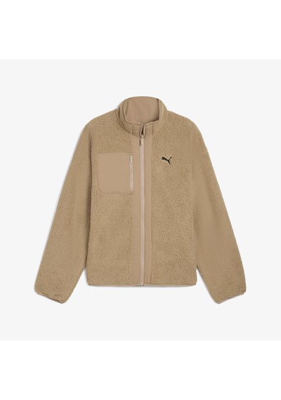 Puma Reversible Sherpa Erkek Krem Ceket 688371 Kahverengi