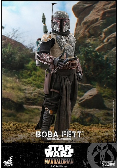 Hot Toys Boba Fett Sixth Scale Figure 907834 Television Masterpiece Series TMS33 Star Wars: The Mandalorian