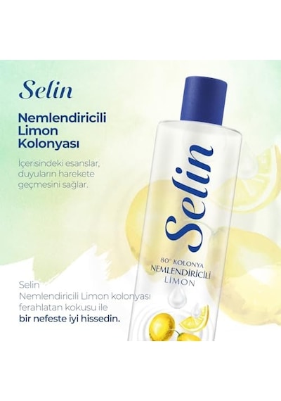 Selin Nemlendiricili Kolonya 400 Ml