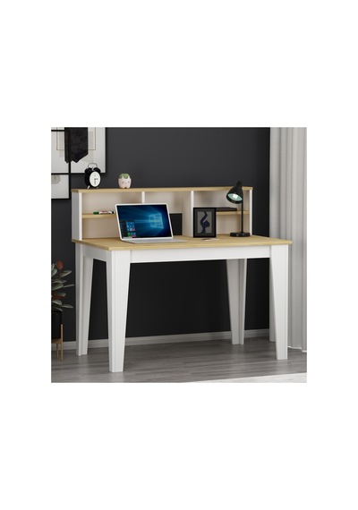 Liora Plus Beyaz Safirmeşe Çalışma Masası