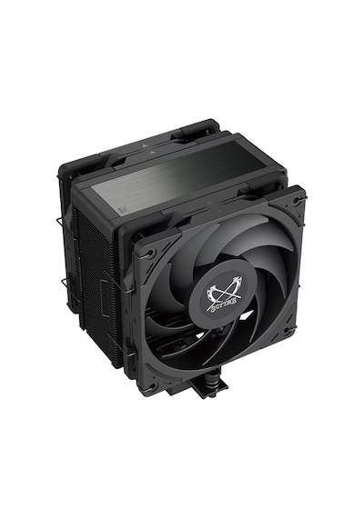 Scythe Kotetsu 4 Dual Fan Black Edition Cpu Hava Soğutucu, Intel Lga1700, Lga1151, Amd Am5, Am4 Dest