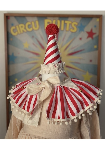 Circus Model Kukuleta Ve Pelerin Party Konsepti