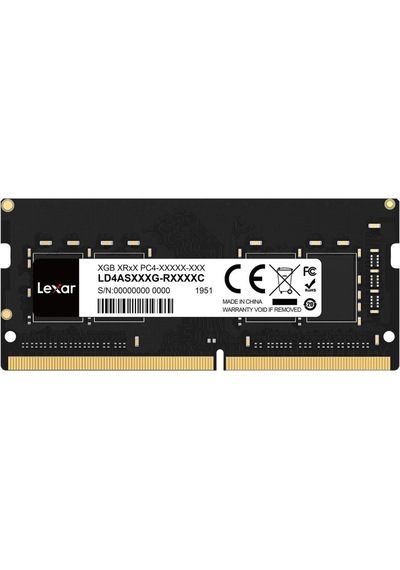 Lexar Sodımm 16gb Ddr4 Ram, 3200 Mhz, 260-pin Ddr4 Sodımm Dizüstü Bilgisayar Ram