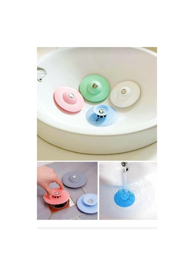 Silikon Lavabo Banyo Küvet Tıkacı Çok Renkli Diğer