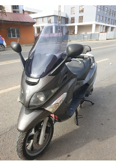 Motocam Piaggio X Evo 250 Ön Cam 2008-2016 Model 70cm Füme Renkli 4mm Uzun