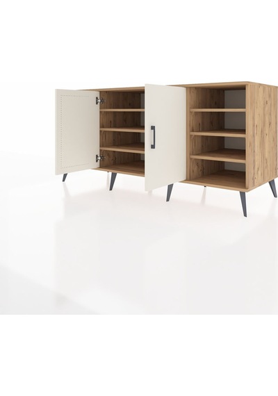 Kronos Konsol 9 Raflı 2 Kapaklı 176x59x83 Çam-aytaşı/çam Aytaşı/çam Kronos Konsol 9 Raflı 2 Kapaklı 176x59x83 Çam-aytaşı/çam Aytaşı/çam