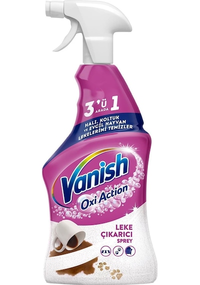 Vanish Oxi Action Halı, Koltuk Ve Evcil Hayvan Leke Çıkarıcı Sprey 500 ml
