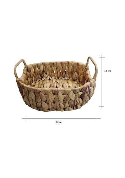 Panalı Naturel Oval Sepet Xl Boy Pnl-22098xl Hasır