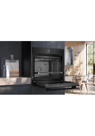 Siemens HR232GEB3 Buhar Destekli Ankastre Fırın Siyah Inox