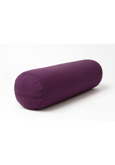 Yuvarlak Zafu Meditasyon Minderi & Bolster Minderi İkili Yoga Meditasyon Minder Seti Mor