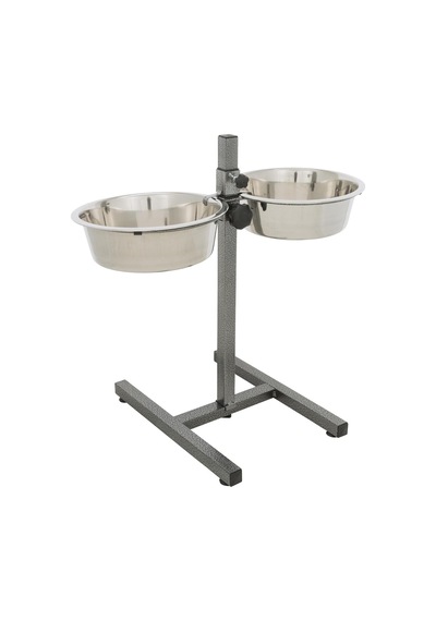 Trixie Köpek Paslanmaz Çelik Mama&su Kabı,ayaklı,2 2,8l/ø24cm