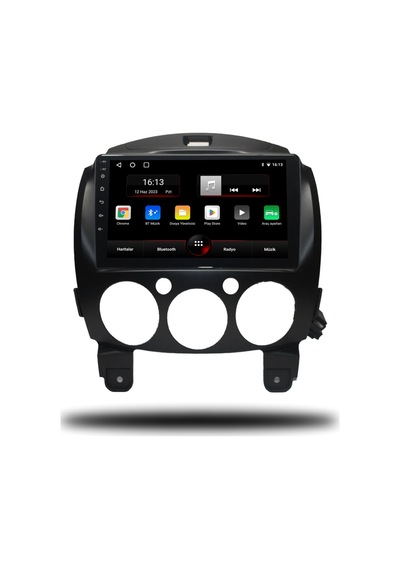 Avaydel Mazda 2 Android Carplay Multimedya 2009-2013 8GB RAM + 128GB Hafıza + 4 Çekirdek