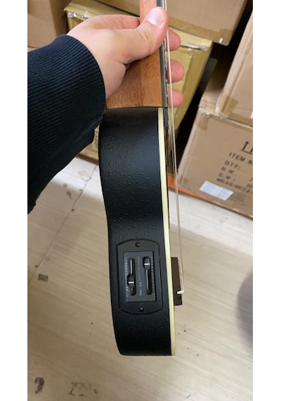 Suzuki Sruk-1E Sb Elektro Soprano Boy Ukulele Seti