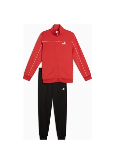 Puma Poly Piping Erkek Eşofman Takımı Kırmızı