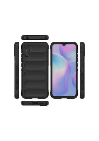 Newface Xiaomi Redmi 9a Kılıf Optimum Silikon - Siyah