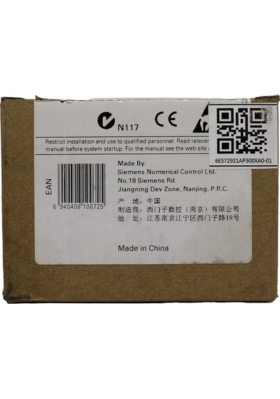 6es7292-1ap30-0xa0 Connector Block, 14 Termınal