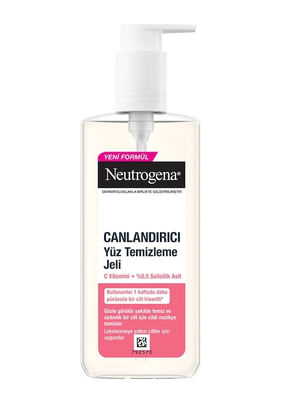 Neutrogena Canlandırıcı Yüz Temizleme Jeli C Vitamini 200 Ml