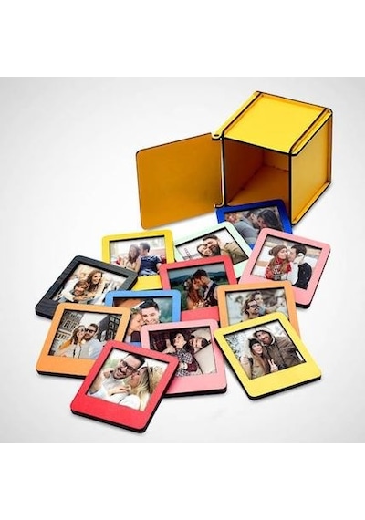 Polaroid 10 Lu Çerçeve Minik Çerçeveler Çok Renkli