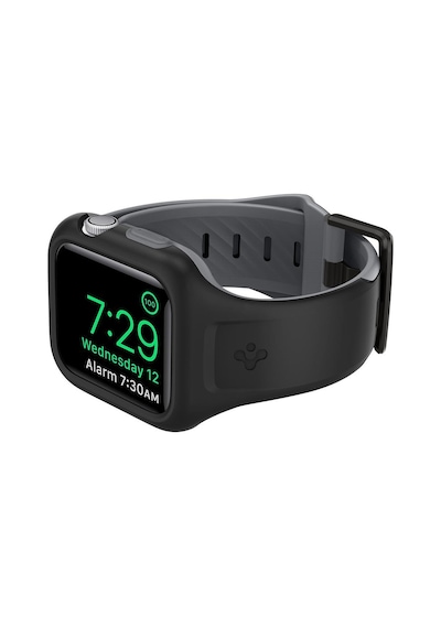Spigen Apple Uyumlu  Watch Seri 6/Se/5/4 (40 MM) Ile Kılıf Liquid A-Black